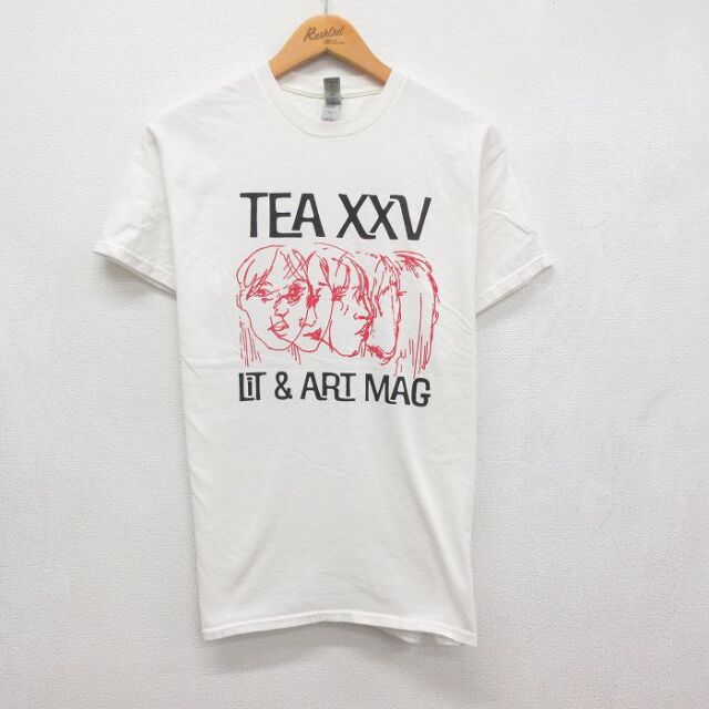 半袖Tシャツ TEA ホワイト メンズM相当 | 古着