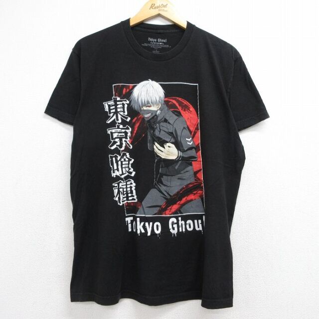 半袖Tシャツ 東京喰種 ブラック メンズXL相当 | 古着