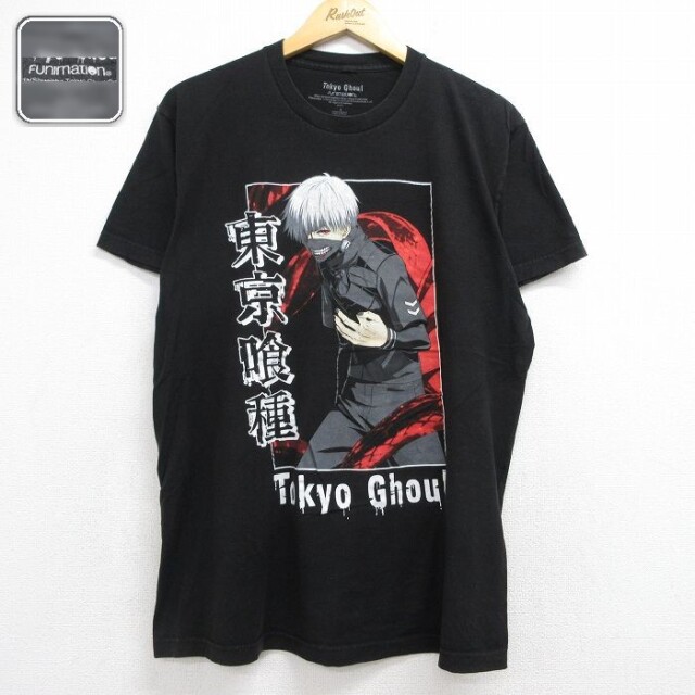 半袖Tシャツ 東京喰種 ブラック メンズXL相当 | 古着
