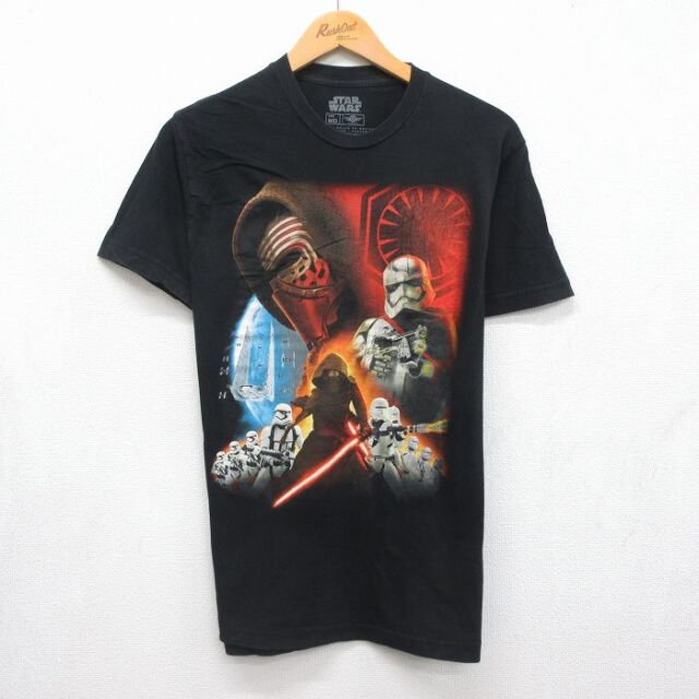スターウォーズ 半袖Tシャツ フォースの覚醒 ブラック メンズM相当 | 古着