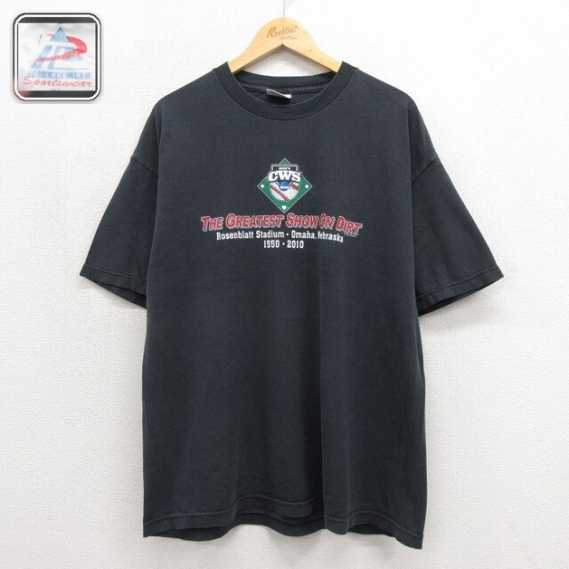 半袖Tシャツ ブラック メンズXL相当 | 古着