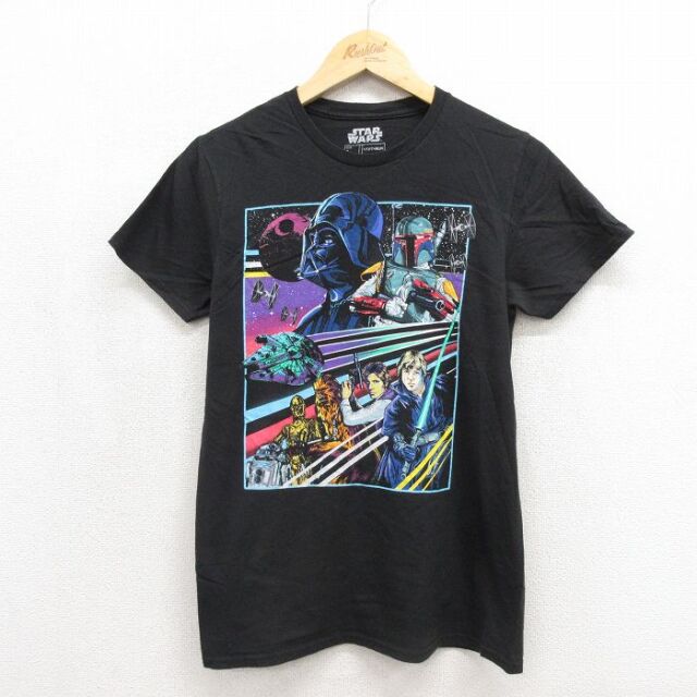 半袖Tシャツ スターウォーズ ブラック メンズS相当 | 古着