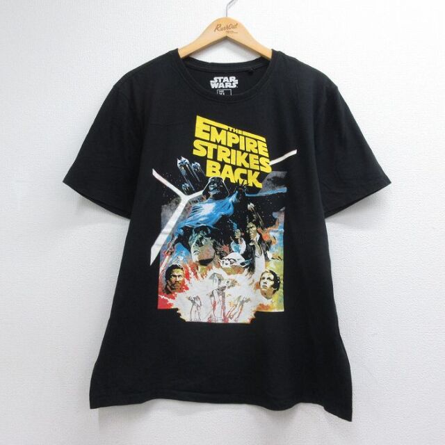 スターウォーズ 半袖Tシャツ 帝国の逆襲 ブラック メンズXL相当 | 古着