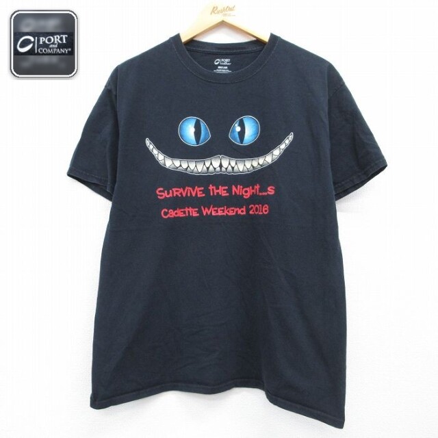 Surive 半袖Tシャツ ブラック メンズL相当 | 古着