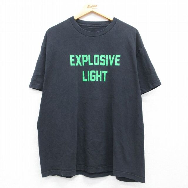 半袖Tシャツ EXPLOSIVE ブラック メンズXL相当 | 古着