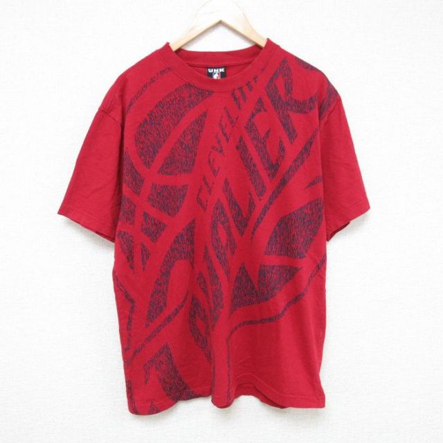 【50%OFF】NBA クリーブランドキャバリアーズ 半袖Tシャツ バスケットボール レッド XL | 古着