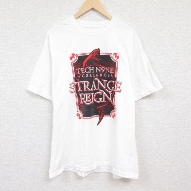 半袖Tシャツ テックナイン ホワイト XL | 古着