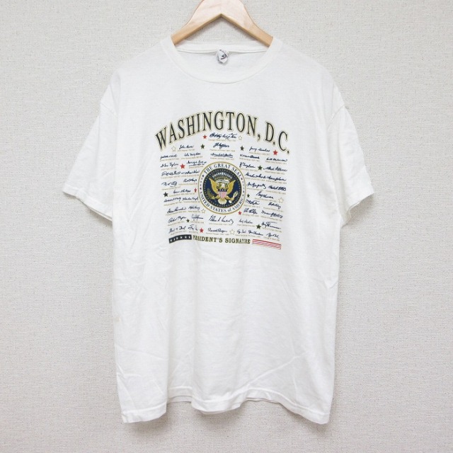 半袖Tシャツ ワシントンDC ホワイト XL | 古着