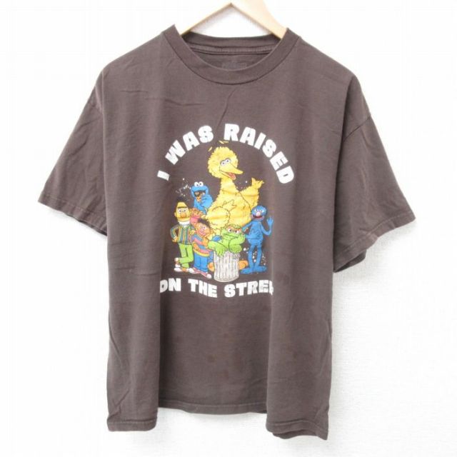 【ヴィンテージ】クッキーモンスター ビッグバード Tシャツ 古着通販 XL☆古着 半袖 Tシャツ メンズ セサミストリート