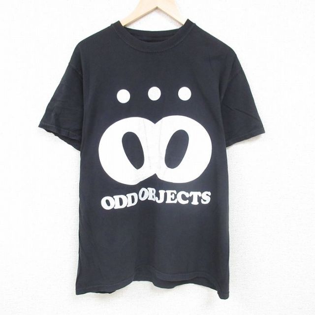 ODD OBJECTS 半袖Tシャツ ブラック XL | 古着