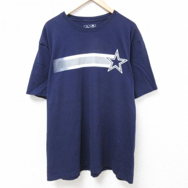 NFL ダラスカウボーイズ 半袖Tシャツ ジェイソンウィッテン ネイビー XL | 古着