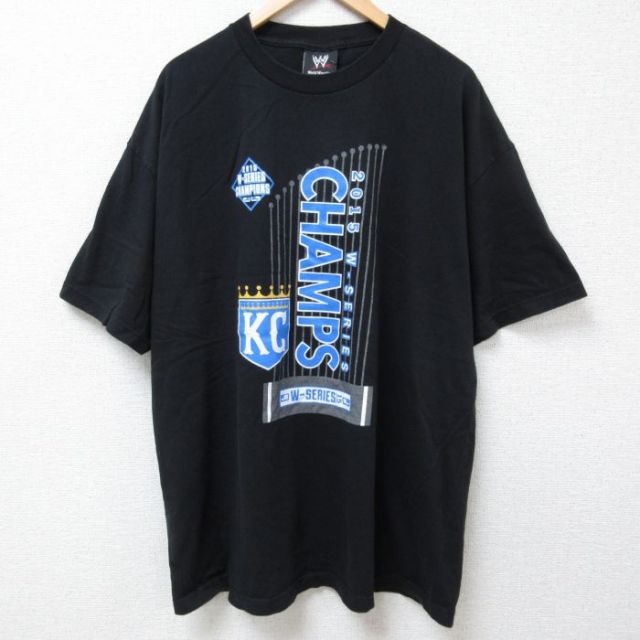 半袖Tシャツ ワールドプロレスリング ブラック XL | 古着