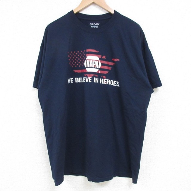 NAPA 半袖Tシャツ ネイビー XL | 古着