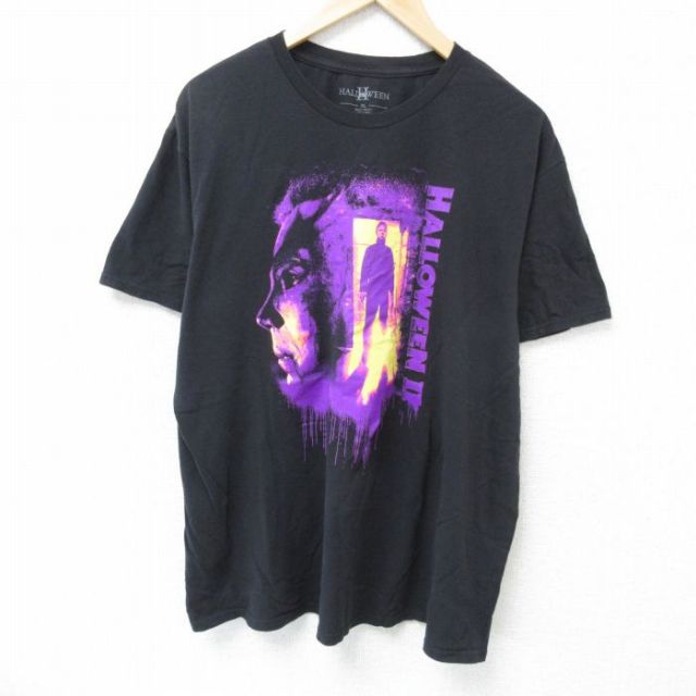 古着通販 XL☆古着 半袖 Tシャツ メンズ 大きいサイズ コットン クルー 