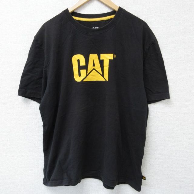 半袖Tシャツ CAT ブラック XL | 古着