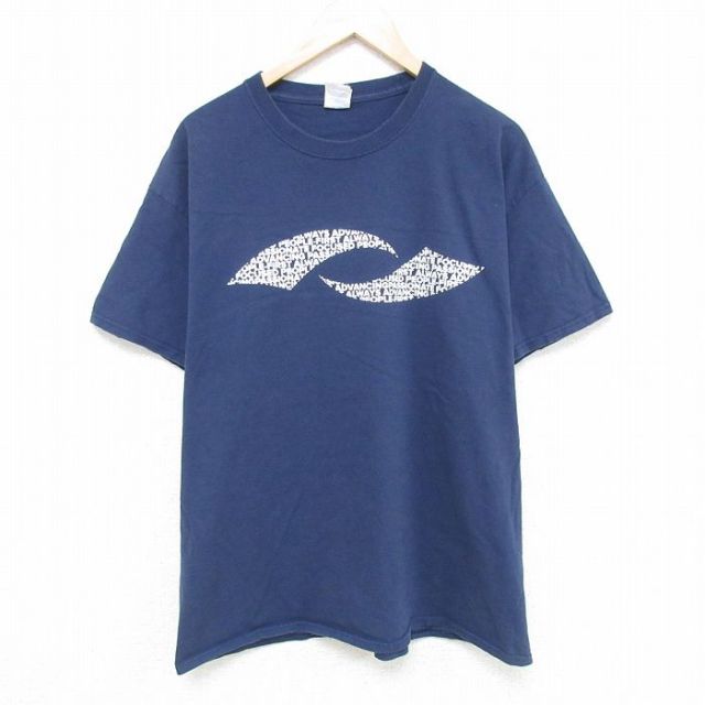 半袖Tシャツ ネイビー XL | 古着