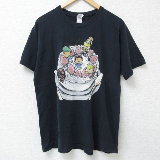 半袖Tシャツ ミニオン ブラック L | 古着
