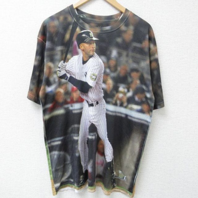 古着通販 XL☆古着 半袖 Tシャツ メンズ クルーネック 黒