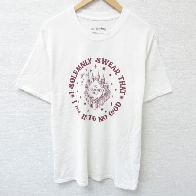 【50%OFF】半袖Tシャツ ハリーポッター ホワイト L | 古着