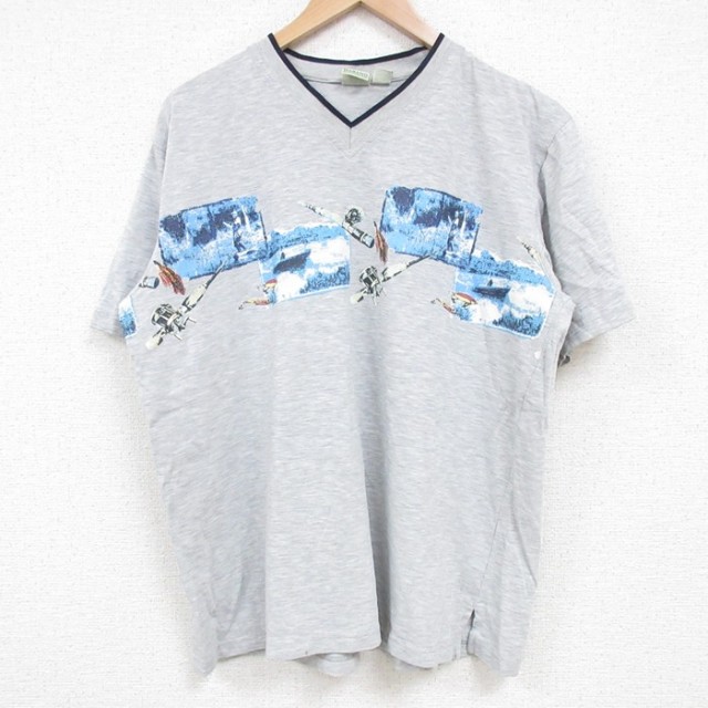 HABAND 半袖Tシャツ ルアー グレー XL | 古着