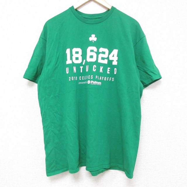 半袖Tシャツ クローバー グリーン L | 古着