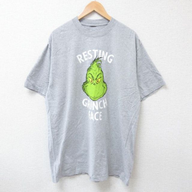 半袖Tシャツ ドクタースース グレー霜降り XL | 古着