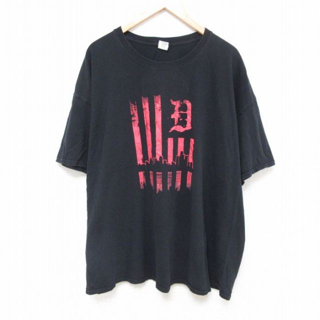 半袖Tシャツ ビル ブラック XL | 古着