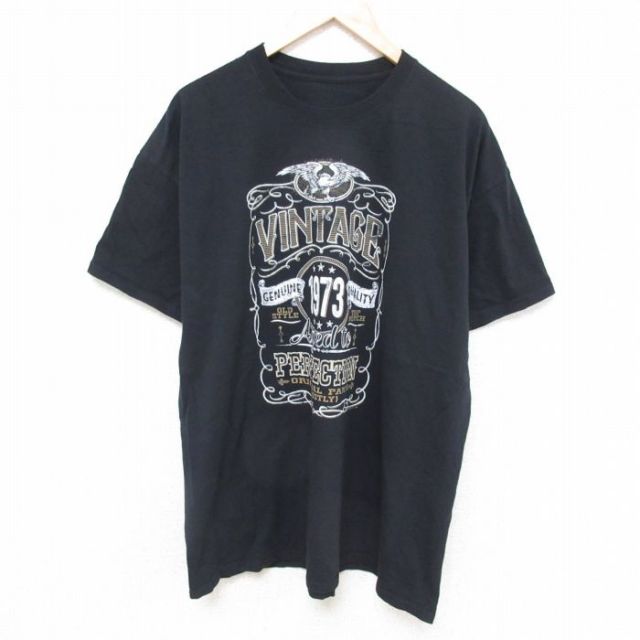半袖Tシャツ ブラック XL | 古着