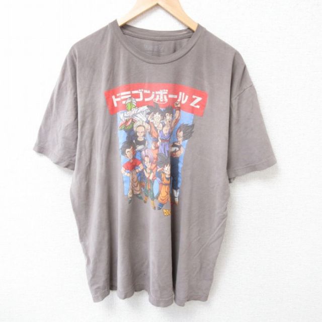 ドラゴンボール超 半袖Tシャツ トランクス グレー XL | 古着