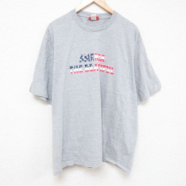 半袖Tシャツ 霜降り グレー XL | 古着