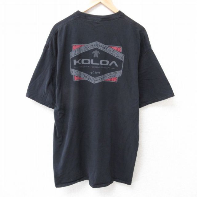KOLOA 半袖Tシャツ ブラック XL | 古着
