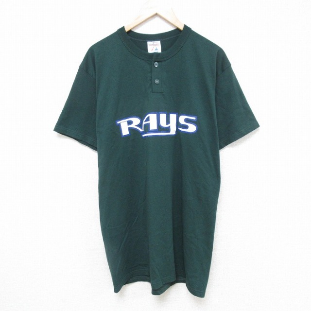 【50%OFF】マジェスティック 半袖Tシャツ RAYS グリーン L | 古着