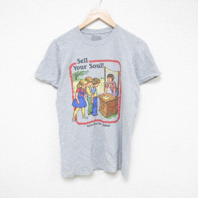 スティーブンローズ 半袖Tシャツ グレー S | 古着