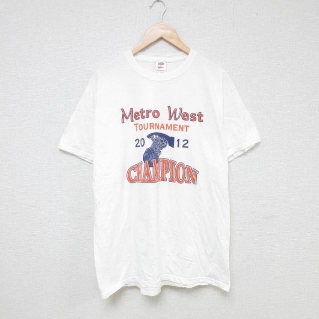 フルーツオブザルーム 半袖Tシャツ バスケットボール ホワイト L | 古着
