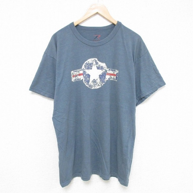 ロスコ 半袖Tシャツ ミリタリー グレー XL | 古着