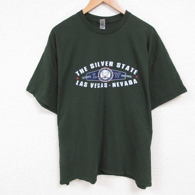 半袖Tシャツ ラスベガス グリーン XL | 古着