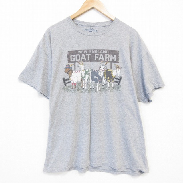 半袖Tシャツ 霜降り グレー XL | 古着