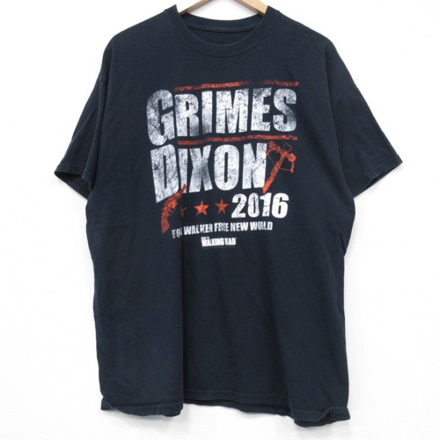 半袖Tシャツ ウォーキングデッド ブラック XL | 古着
