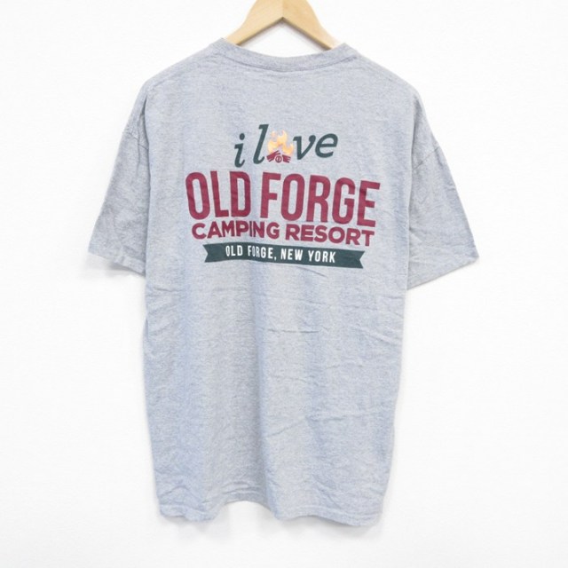 MVスポーツ 半袖Tシャツ OLD グレー XL | 古着