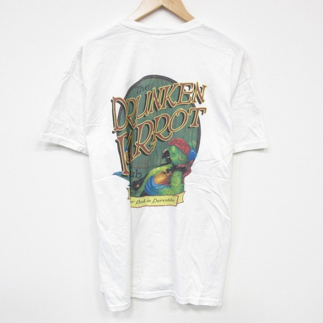 半袖Tシャツ 鳥 ホワイト XL | 古着