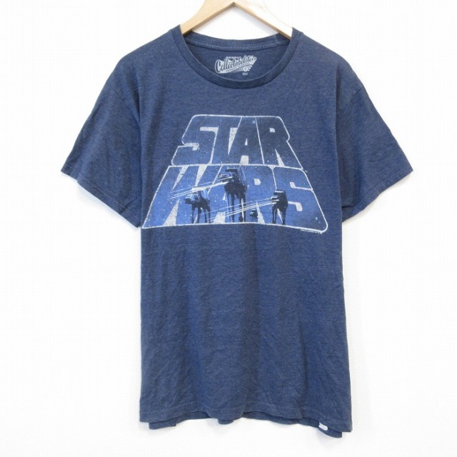 オールドネイビー 半袖Tシャツ STAR WARSプリント ネイビー XL | 古着