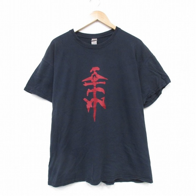 ロック バンド 半袖Tシャツ ジャガーズプリント ブラック XL | 古着