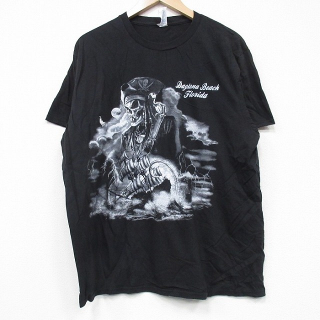 半袖Tシャツ スカイパイレーツ ブラック L | 古着