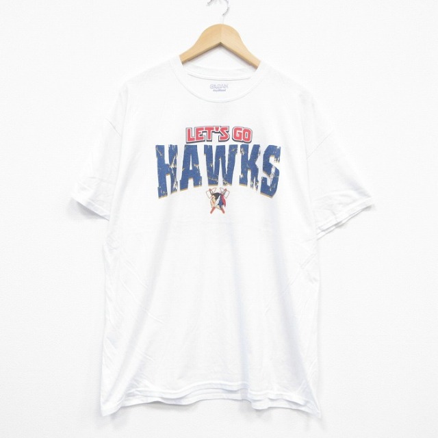 半袖Tシャツ 魚 ホワイト XL | 古着