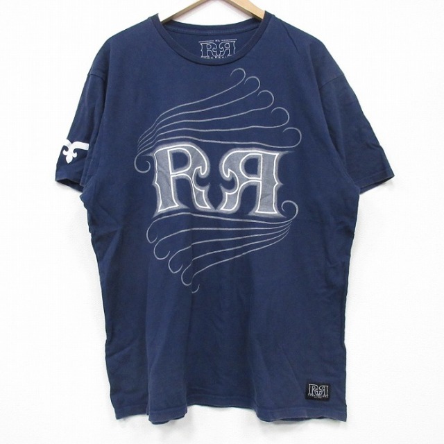 半袖Tシャツ ネイビー XL | 古着