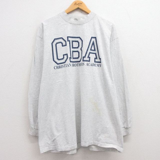 【50%OFF】リー 90s 長袖Tシャツ CBA グレー XL | 古着