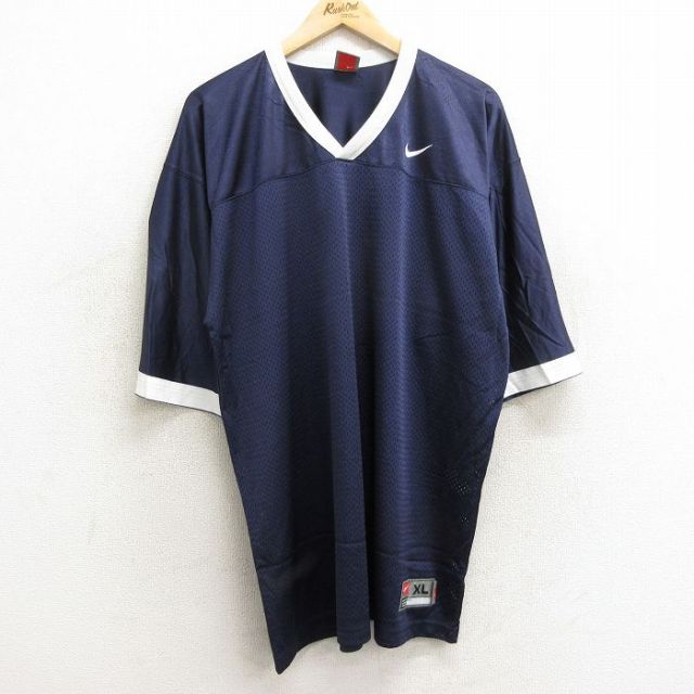 高質で安価 古着通販 T フットボール ビンテージ 半袖 NIKE ナイキ XL☆古着 シャツ