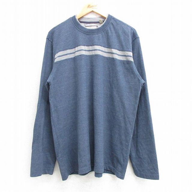 【50%OFF】G.H.BASS 00s 長袖Tシャツ ネイビー L | 古着