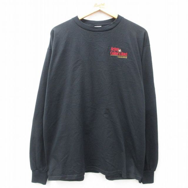 古着通販 XL☆古着 フルーツオブザルーム 長袖 ビンテージ Tシャツ 