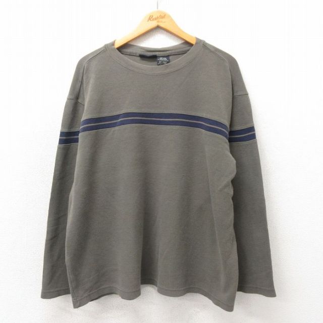 【50%OFF】FADED GLORY 00s 長袖Tシャツ ベージュ XL | 古着